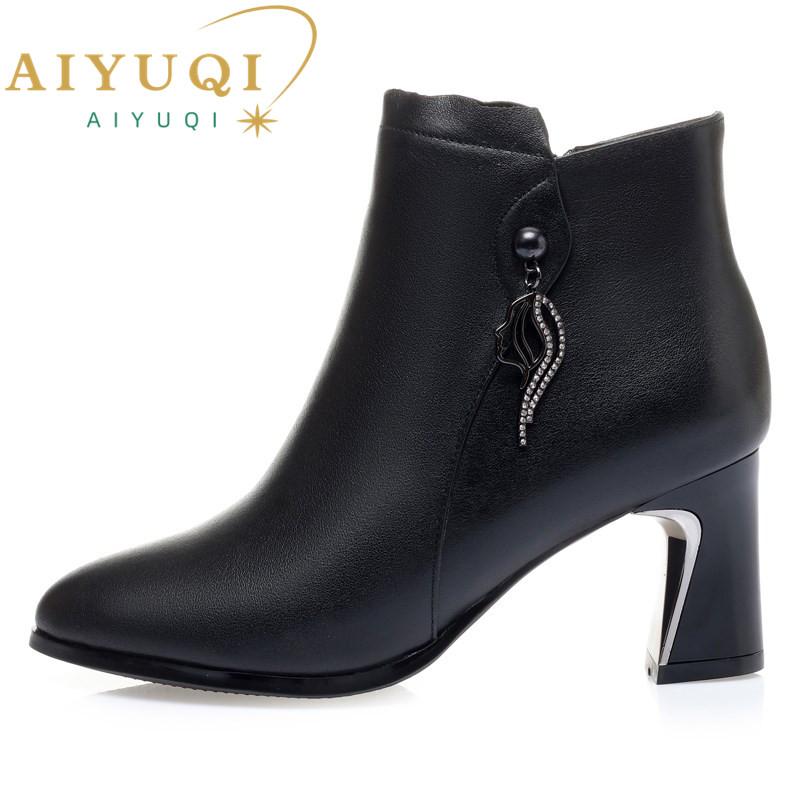 genuine leather dress boots womens