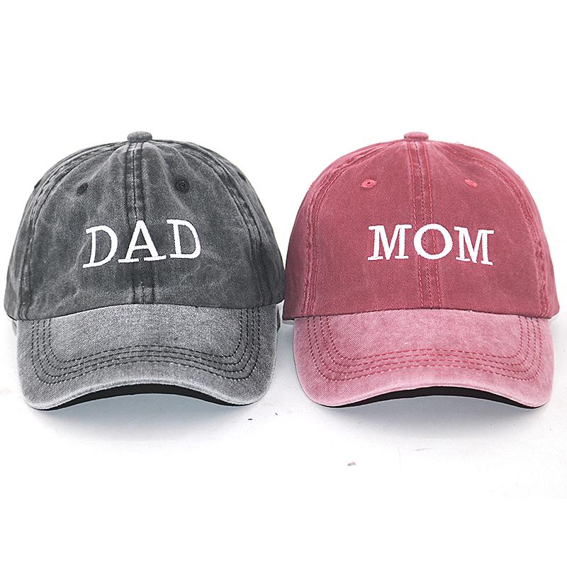 mom and dad caps