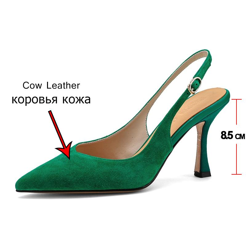 Taoffen 2022 Women'S Sandals Thin High Heels Shalllow Shoes Woman Sexy Summer Casual Fashion Ins Female Footwear Size 34-43
