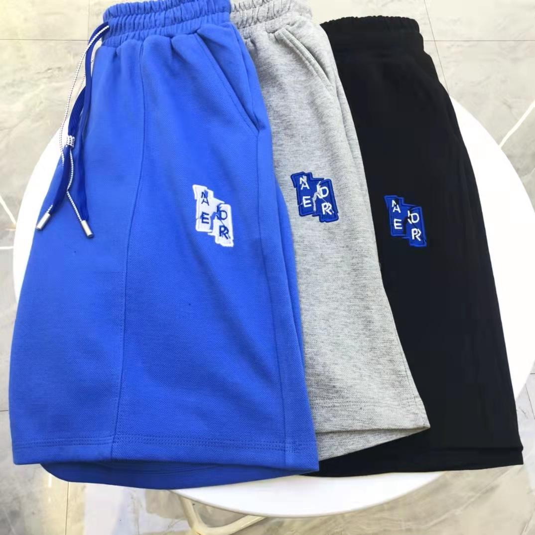 2022ss New Fashion Embroidery ADER Letter Adererror Shorts Men Women Pocket Ader Error Short Pants Long String High Street