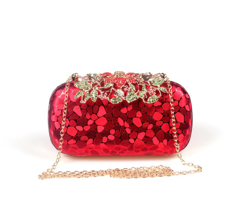 XIYUAN lady Diamond Evening Bags Evening Purse Luxury Handbags Bling Bling Classic Rhinestone Clutch Bag Wedding Bridal Bag