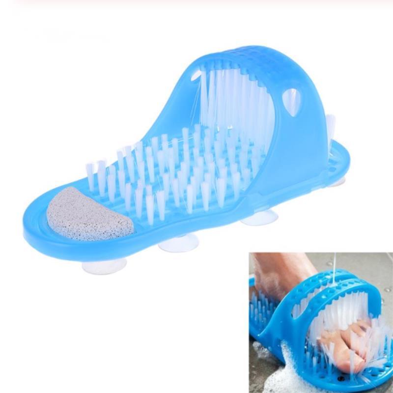 New sandals Bath Shoes Massager Slippers for Foot Scrubber Shower Brush Foot Bathroom Products Foot Care Cleaning