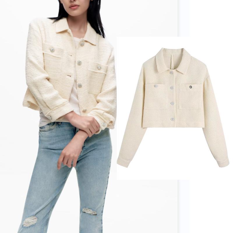 2022 Spring Women Casual Jackets Coats Solid Buttons Long Sleeve Single Breasted Female Fashion Sweet Street Jacket Outerwear