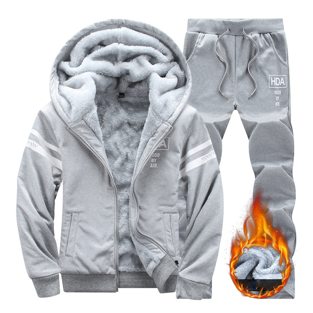 Macymars™ Men's Hooded And Padded Sweatshirt Sports Suit